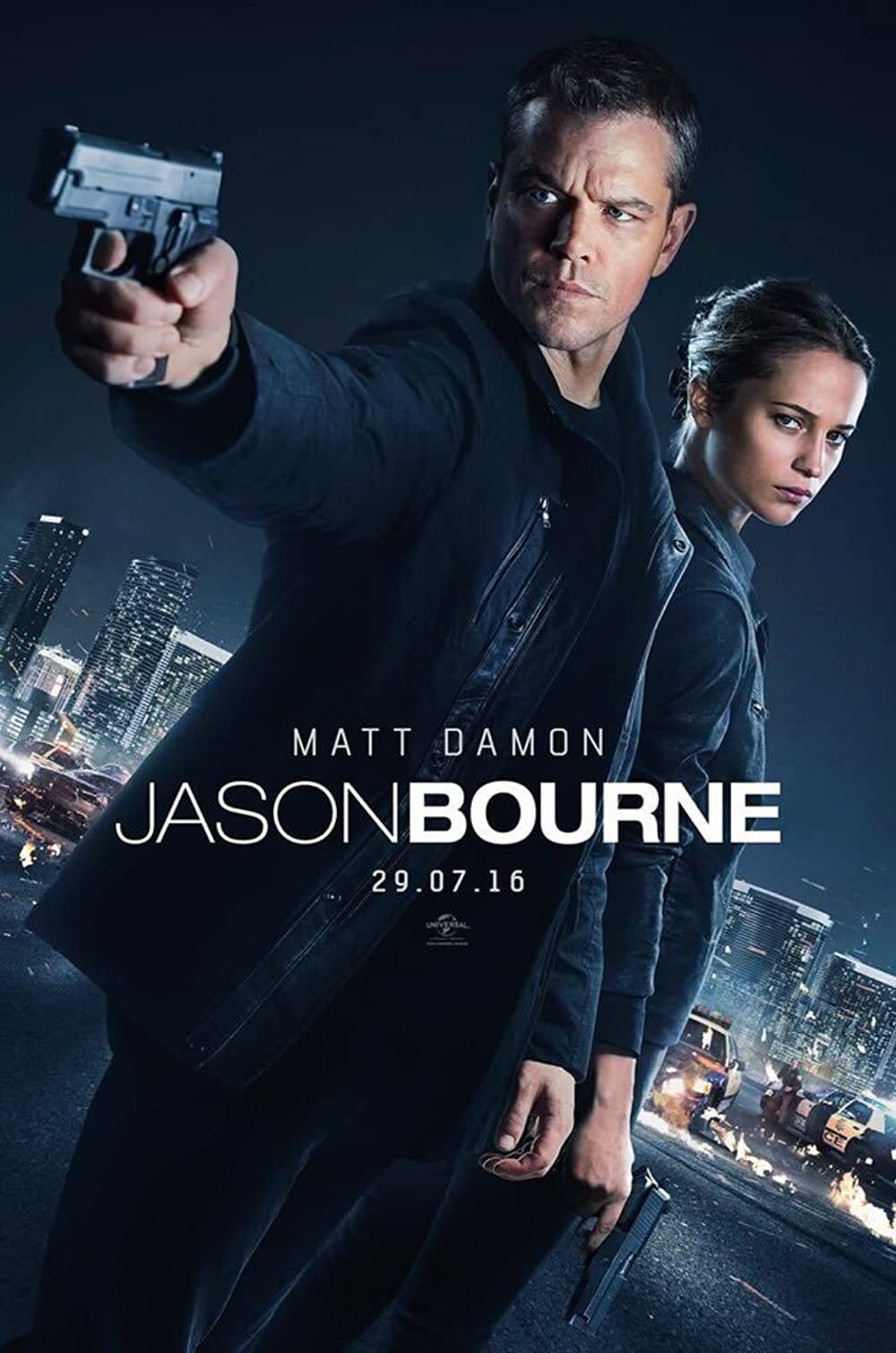 Jason Bourne เจสัน บอร์น ยอดจารชนคนอันตราย (2016)